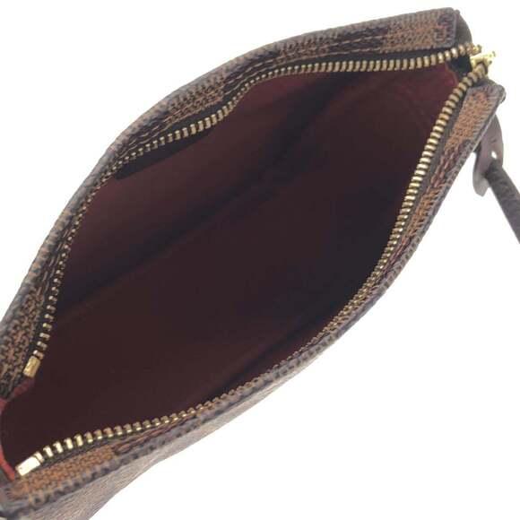 LOUIS VUITTON Authentic Brown Damier Pouch - Picture 5 of 6